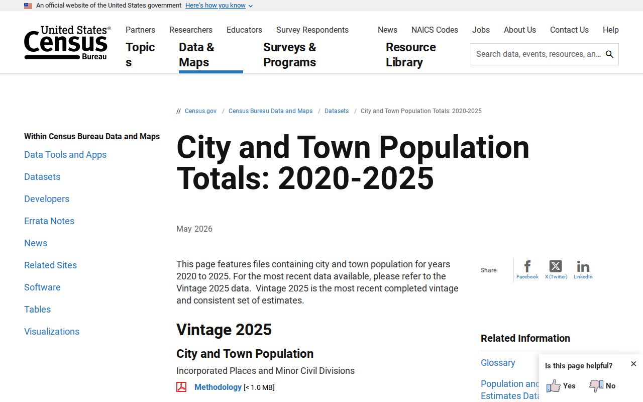 Gillett court records and official city population data
